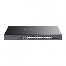 Omada 24-Port Gigabit Stackable Lite L3 Managed PoE++ Switch with 4× 10G Slots